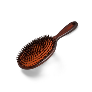 Long hair care brush