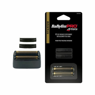 BabylissPRO Shaver Head FXFS2 Gunsteel with 2 Blades