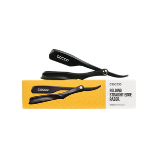Cocco Hair Professional Folding Razor T11 Matte black