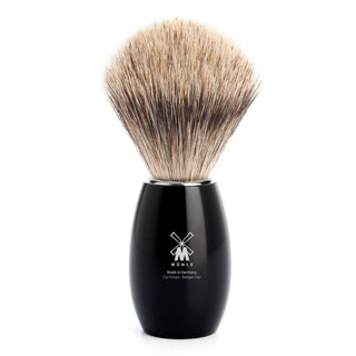 MÜHLE VIVO Shaving Brush Pure Badger Hair Black Size M