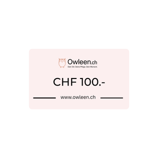 Owleen Geschenkgutschein CHF 100 (digital)