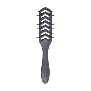 Brosse à brushing Denman D200T Pewter Vent, noir mat