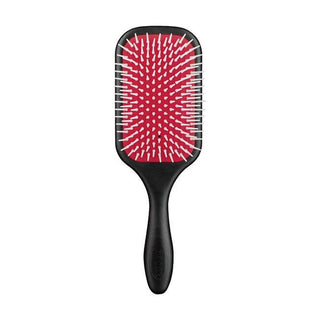 Denman D38 Detangling & Styling Paddle, Black/Red