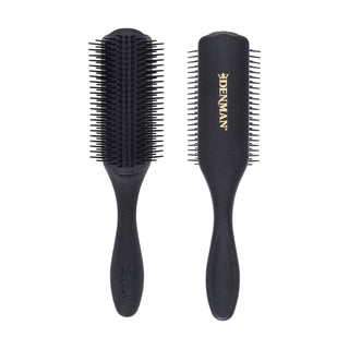 Brosse Denman D4 Original Styler, 9 rangées Professional Noir