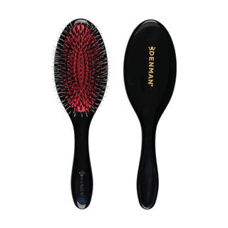 Brosse Denman D81 Style & Shine Smoother, poils mixtes Moyenne