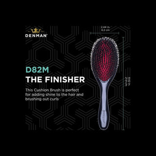 Denman D82M The Finisher, 100% Boar Bristles