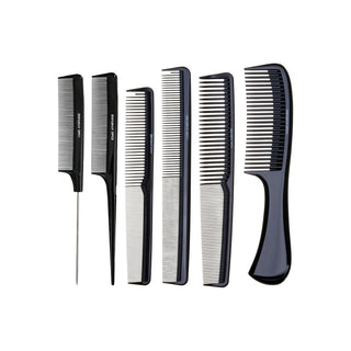 Set de peignes Denman DPCW01 Precision, 6 pièces