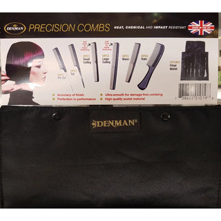 Set de peignes Denman DPCW01 Precision, 6 pièces