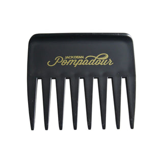 Denman Jack Dean Pompadour-Kamm, 8 Zähne, schwarz