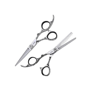 e-kwip Flower Scheren-Set Silber