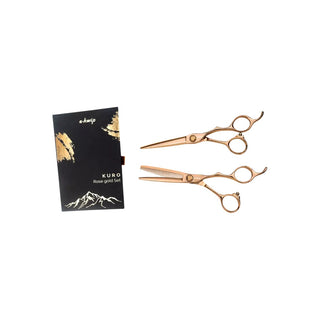 Set de ciseaux e-kwip Kuro or rose 5,5"