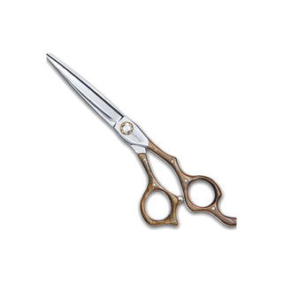 e-kwip plus Nature Hair Scissors with Wooden Handle 5.5"