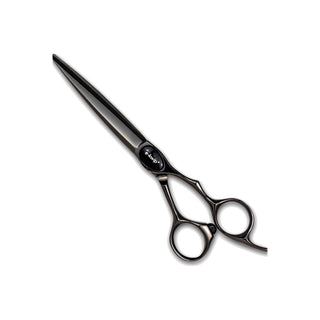 e-kwip plus Primus Black Titanium Friseurschere Schneideschere 5,5"