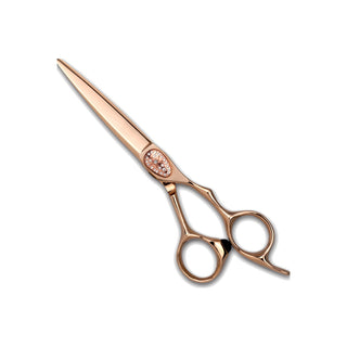 Ciseaux de coiffure e-kwip plus Primus Pink Gold Ciseaux de coupe 5,5"