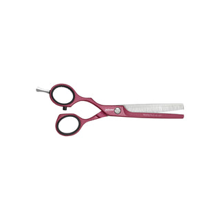 Jaguar Pastell Plus Offset 40 Effilierschere Berry 5,25" Linkshand