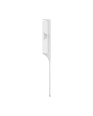 JRL Professional Pin Tail Comb 8.8" Weiss J102
