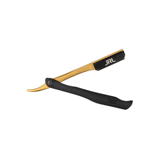JRL Magnetic Straight Edge Razor – Black & Gold