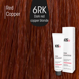 KeraCream 6RK Dunkelblond Rot Kupfer, 100 ml
