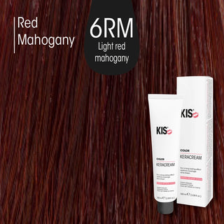 KeraCream 6RM Dunkelblond Rot Mahagoni, 100 ml