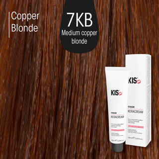 KeraCream Color 7KB Mittelblond Beige, 100 ml