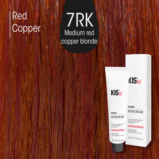 KeraCream 7RK Rot Kupfer Mittelblond, 100 ml