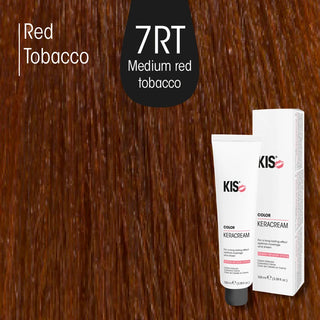 KeraCream Color 7RT Mittelblond Rot Tabak, 100 ml