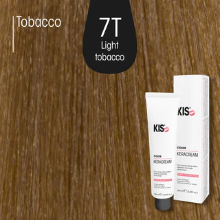 KeraCream Color 7T Mittelblond Tabak, 100 ml