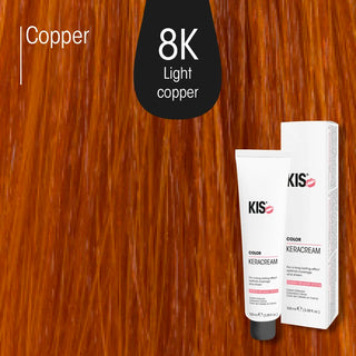 KeraCream Color 8K Light Copper Blonde, 100 ml