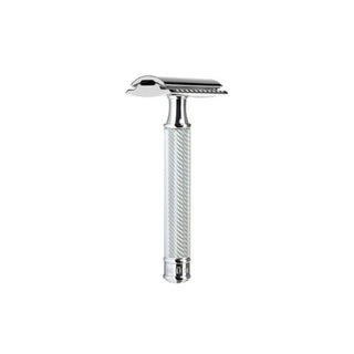 Mühle R89 Rasierhobel Silber Closed Comb