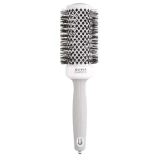 Olivia Garden Expert Blowout Shine White & Grey 45 mm