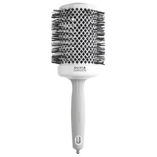 Olivia Garden Expert Blowout Shine White & Grey 65 mm