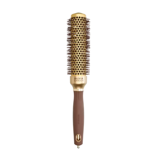 Olivia Garden Expert Blowout Speed Wavy Bristles Gold & Brown 35 mm