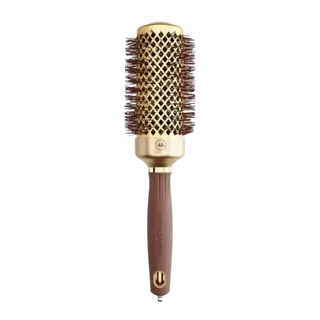 Olivia Garden Expert Blowout Speed Wavy Bristles Gold & Brown 45 mm