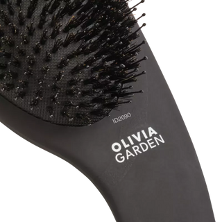 Olivia Garden Expert Care & Style Boar & Nylon Bristles Matt Black