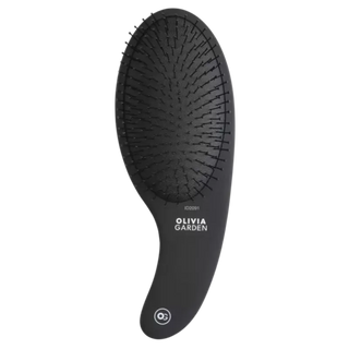 Olivia Garden Expert Care Curve Nylon Bristles Matt Black
