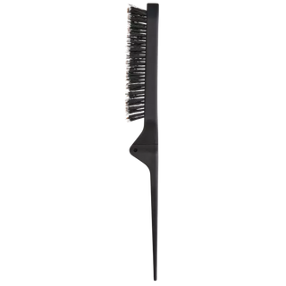 Olivia Garden Expert Style Up Boar & Synthetic Bristles Matt Black