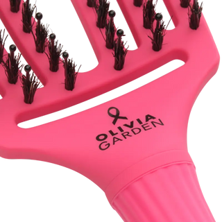 Olivia Garden Fingerbrush Boar & Nylon Think Pink 2026 Ink