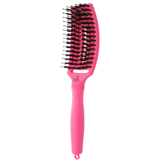 Olivia Garden Fingerbrush Boar & Nylon Think Pink 2026 Ink