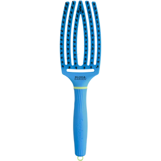Olivia Garden Fingerbrush Care Iconic Boar & Nylon Turbo Blue Medium