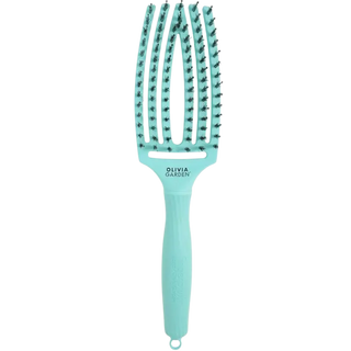 Olivia Garden Fingerbrush Care Iconic Boar & Nylon Mint Medium