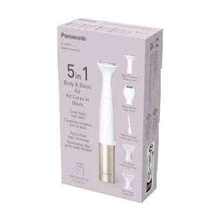 Panasonic ES-WM31 Body & Bikini Kit 5-in-1, Pink