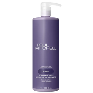 Paul Mitchell Platinum Plus Deep Violet Shampoo, 1000 ml