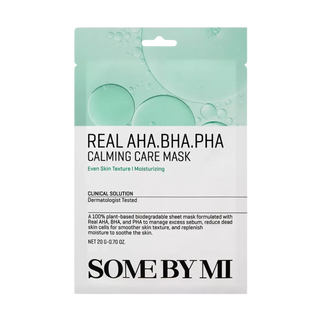 SOME BY MI Real AHA BHA PHA Calming Care Mask, 20 g