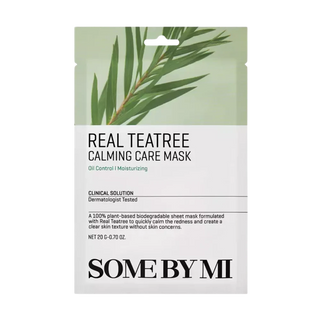 SOME BY MI Real Teatree Calming Care Mask, 20 g