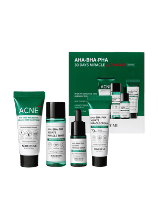 Some By Mi AHA BHA PHA 30 Days Miracle AC S.O.S. KIT 4-piece