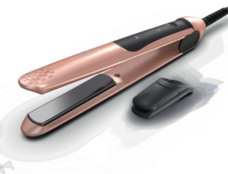 Lisseur Wahl Pro Glide Rose Gold avec housse de protection en silicone