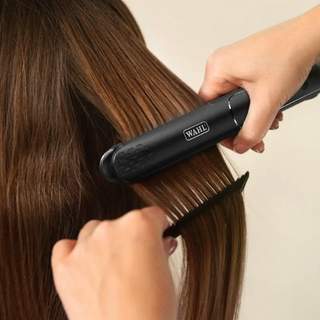 Lisseur Wahl Pro Glide utilisé sur cheveux longs