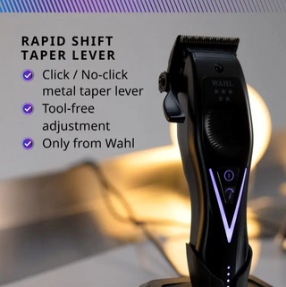 Levier Rapid Shift Taper de la Wahl Vapor Switch click et no-click