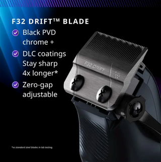 Lame F32 Drift de la Wahl Vapor Switch avec revêtement DLC